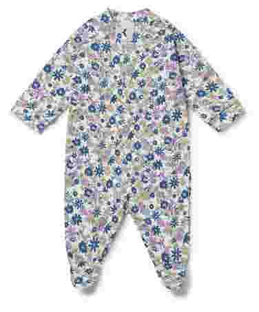 Sleepy Doe Wildflower Baby Sleepsuit, 6-12 Months