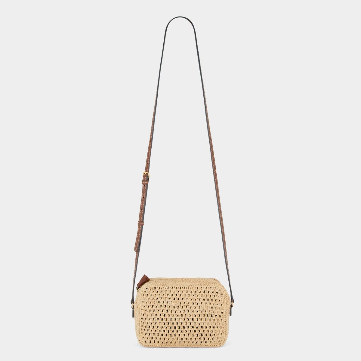 Crossbody raffia bag deals