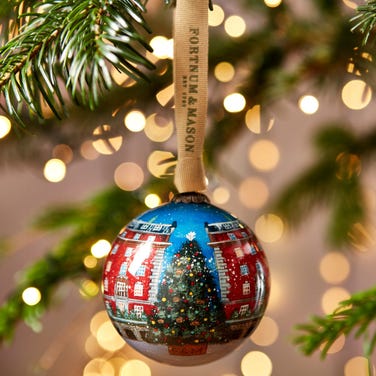 Piccadilly House Christmas Handpainted Bauble