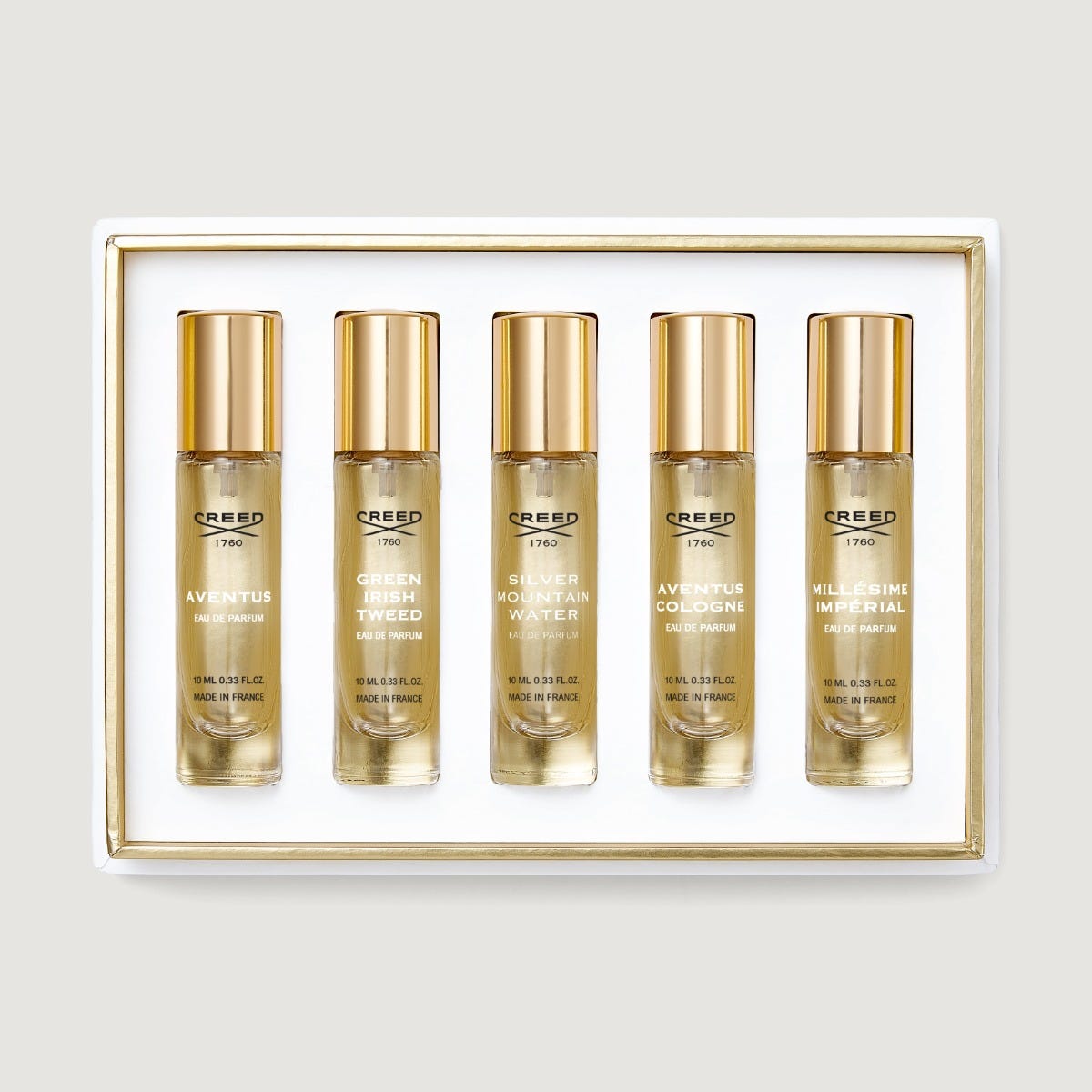 Creed Large Gift Set For Him, 5 x 10ml