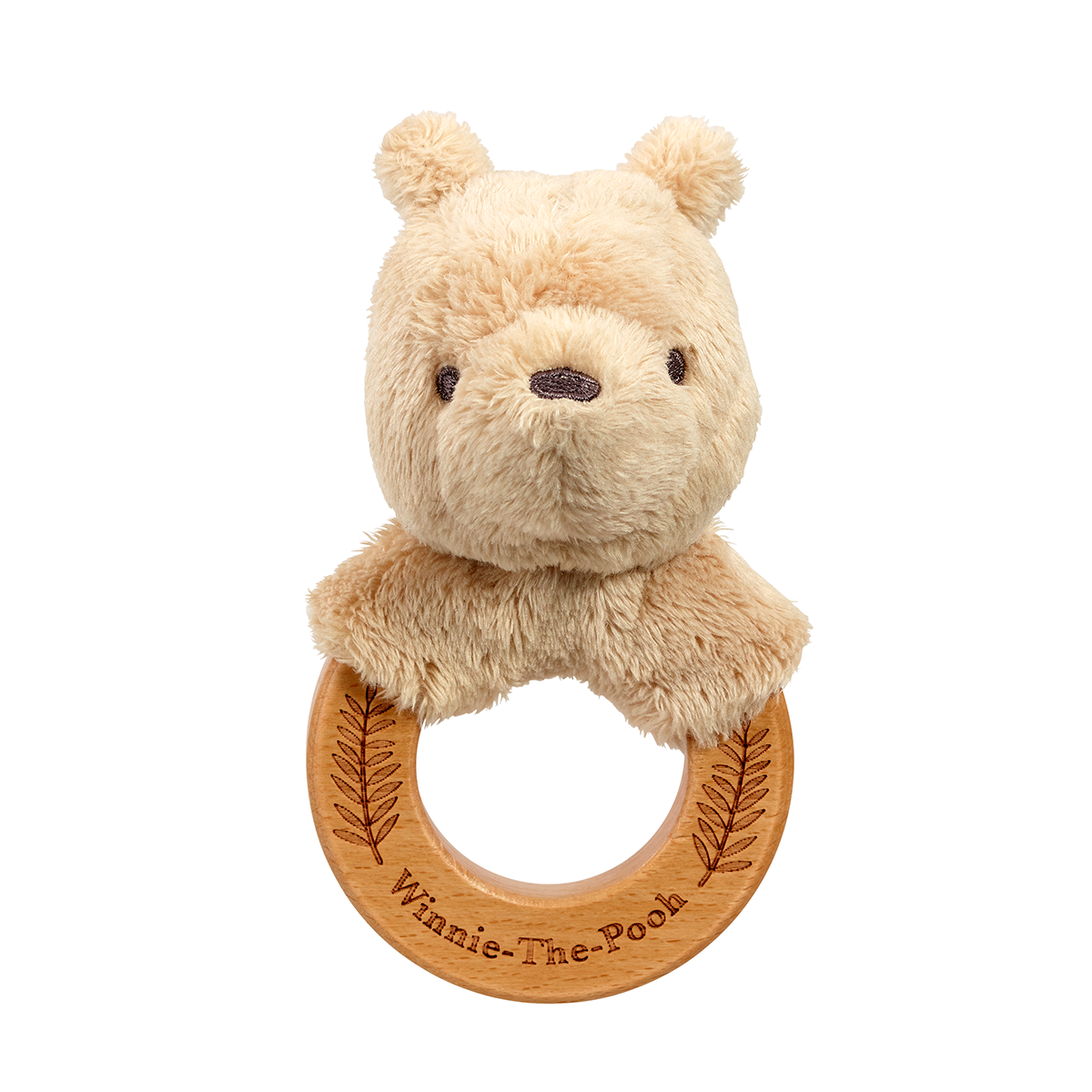 Winnie the Pooh Always and Forever Wooden Ring Rattle