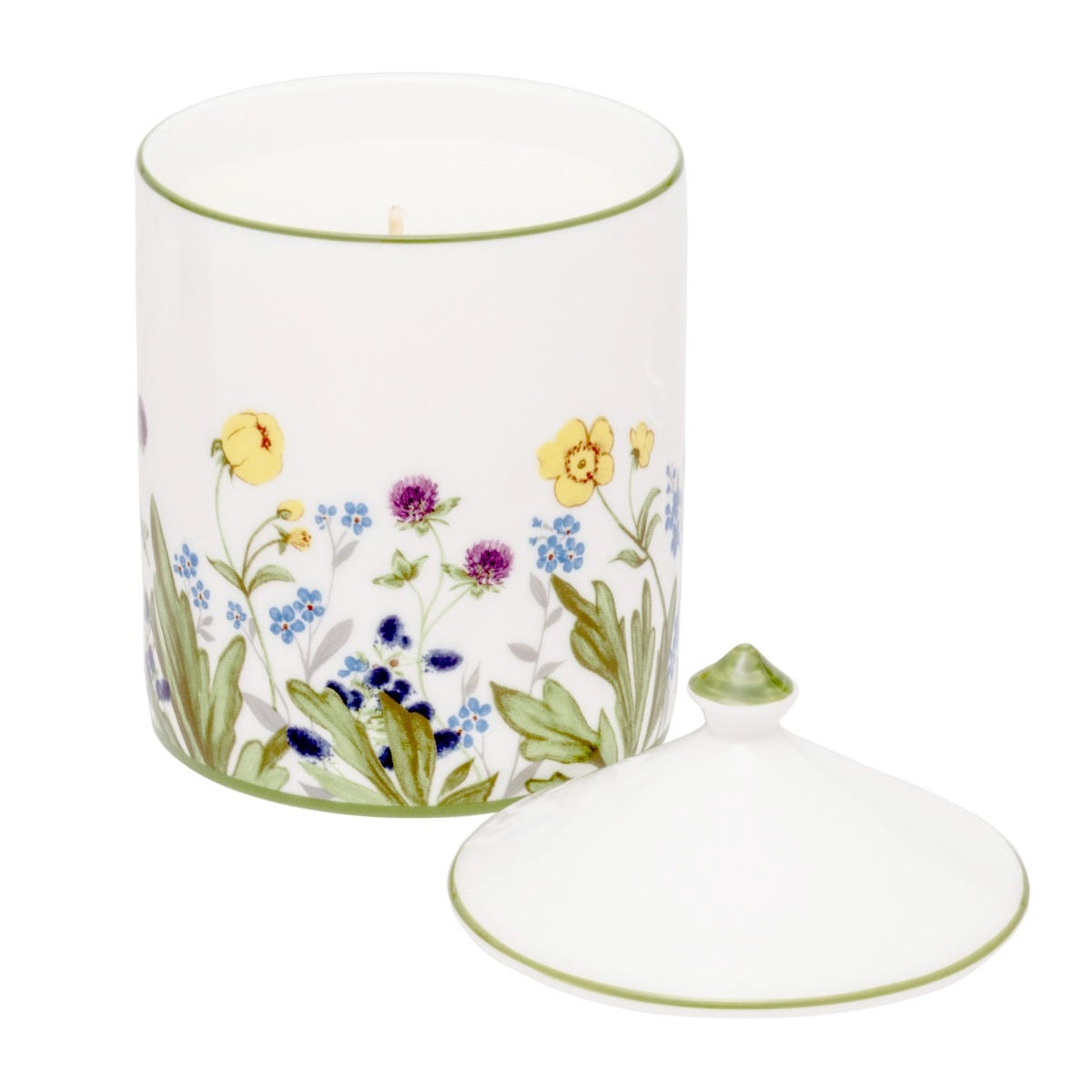 Halcyon Days Wildflower Fresh Cut Grass Scented Candle, Highgrove