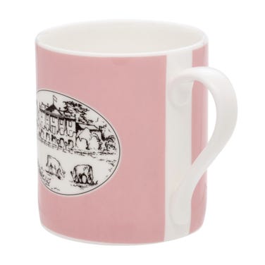 Halcyon Days Highgrove Wildflower Mug, Pink