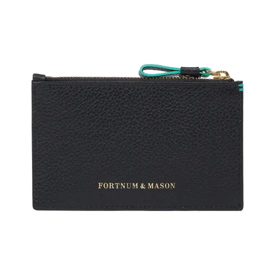 Fortnum's Zip Credit Card Holder, Navy product image