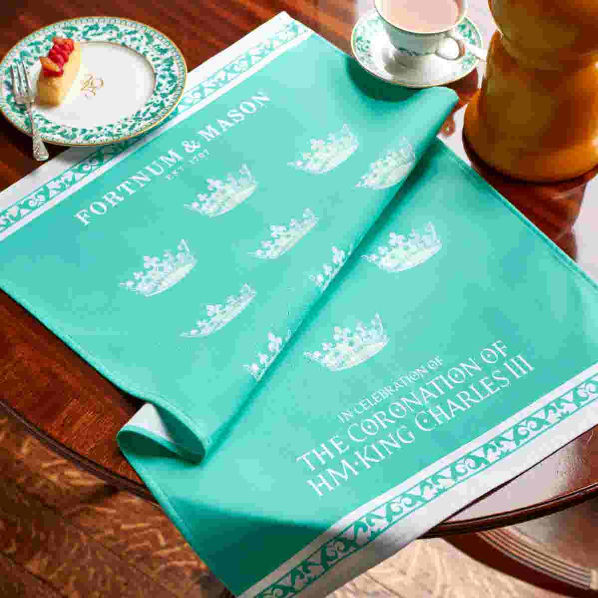 Fortnum's Coronation Tea Towel