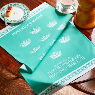 Fortnum's Coronation Tea Towel