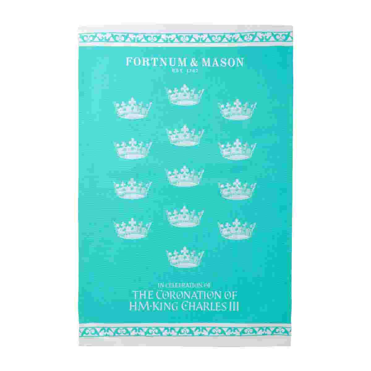 Fortnum's Coronation Tea Towel