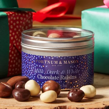 Milk, Dark & White Chocolate Raisins, 200g