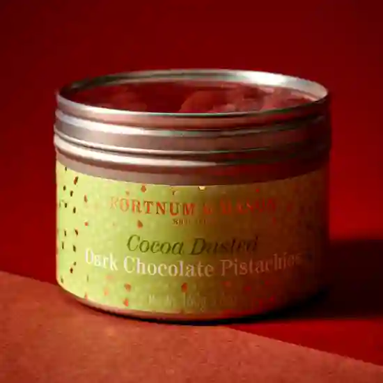 Cocoa Dusted Dark Chocolate Pistachios, 160g product image