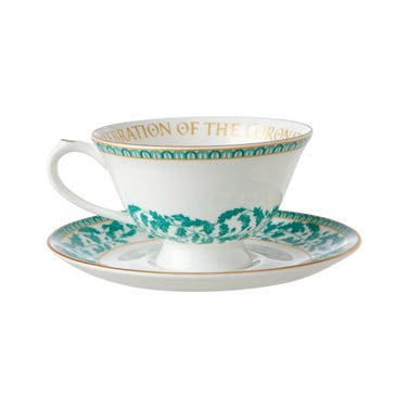 Fortnum's Coronation Teacup and Saucer