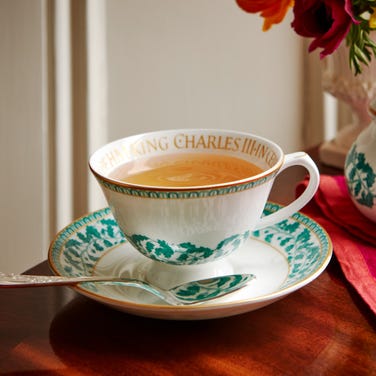 Fortnum's Coronation Teacup and Saucer