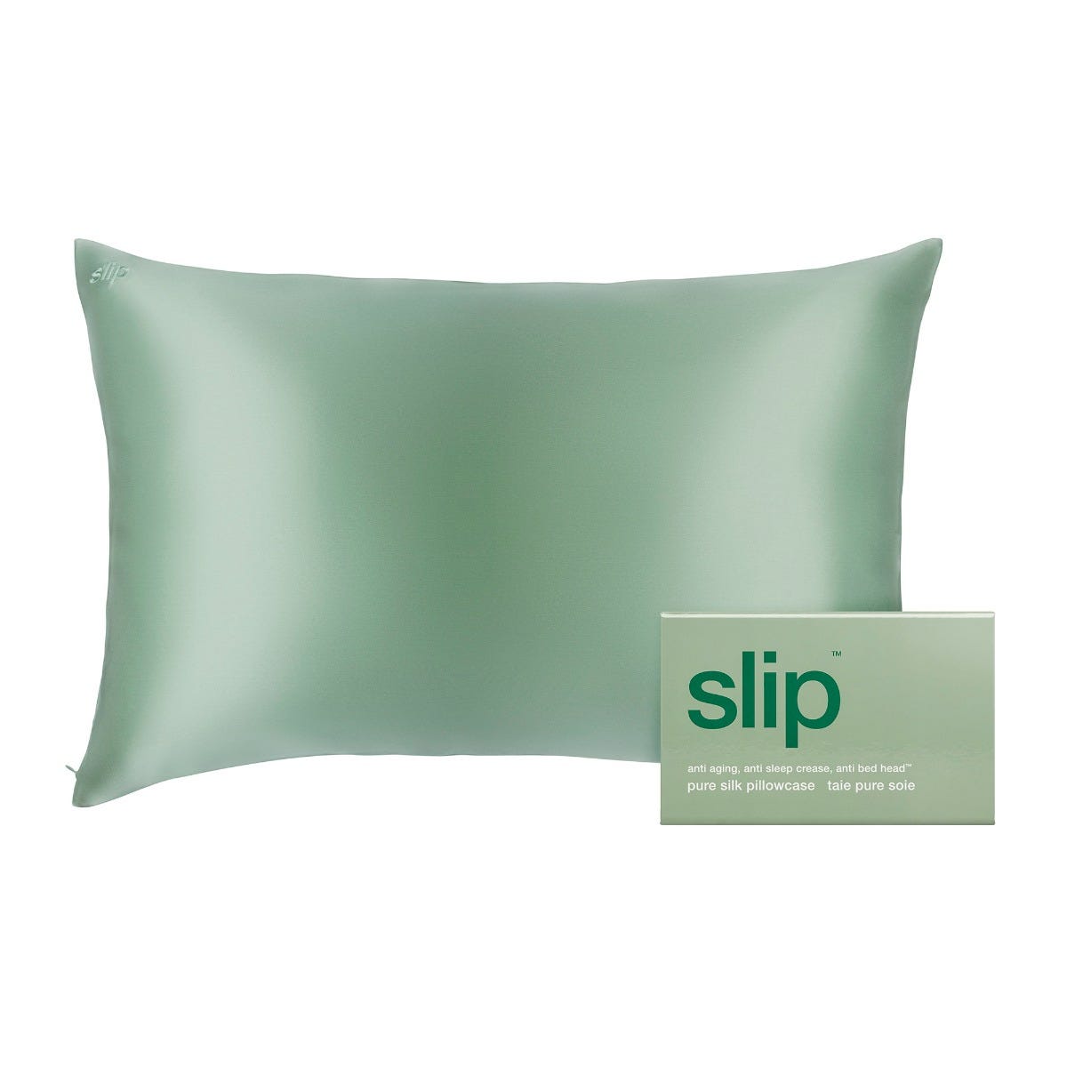 Slip Queen Silk Pillowcase Pistachio