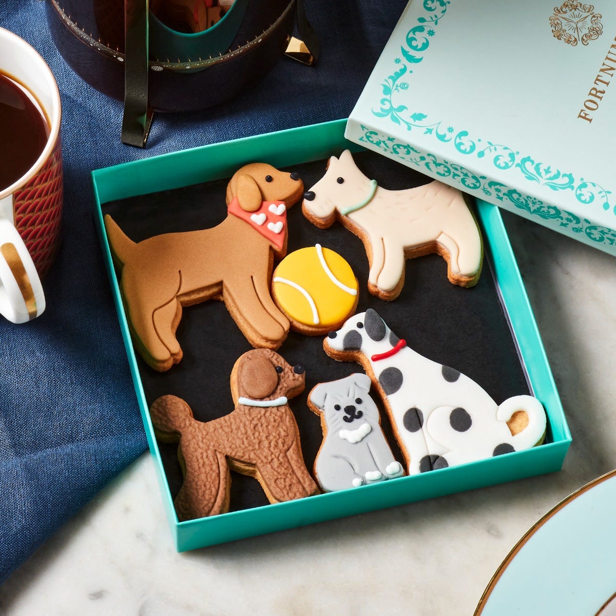 Iced dog biscuits clearance