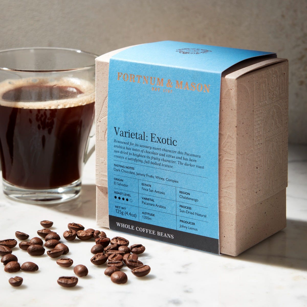 Exotic coffee outlet beans