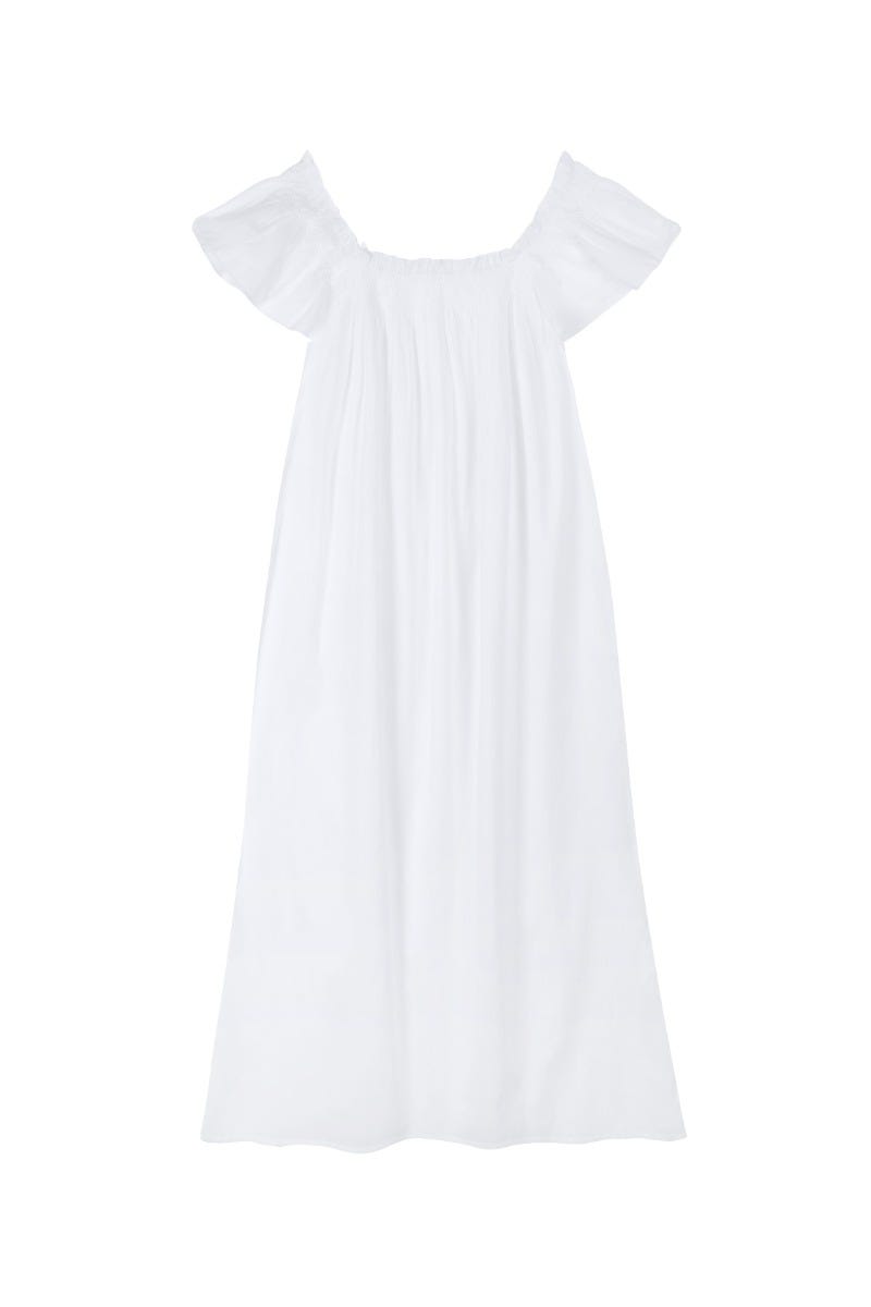 Short white nightgown outlet