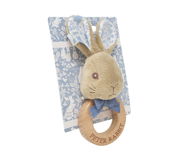 Rainbow Designs Peter Rabbit Wooden Rattle