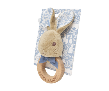 Rainbow Designs Peter Rabbit Wooden Rattle