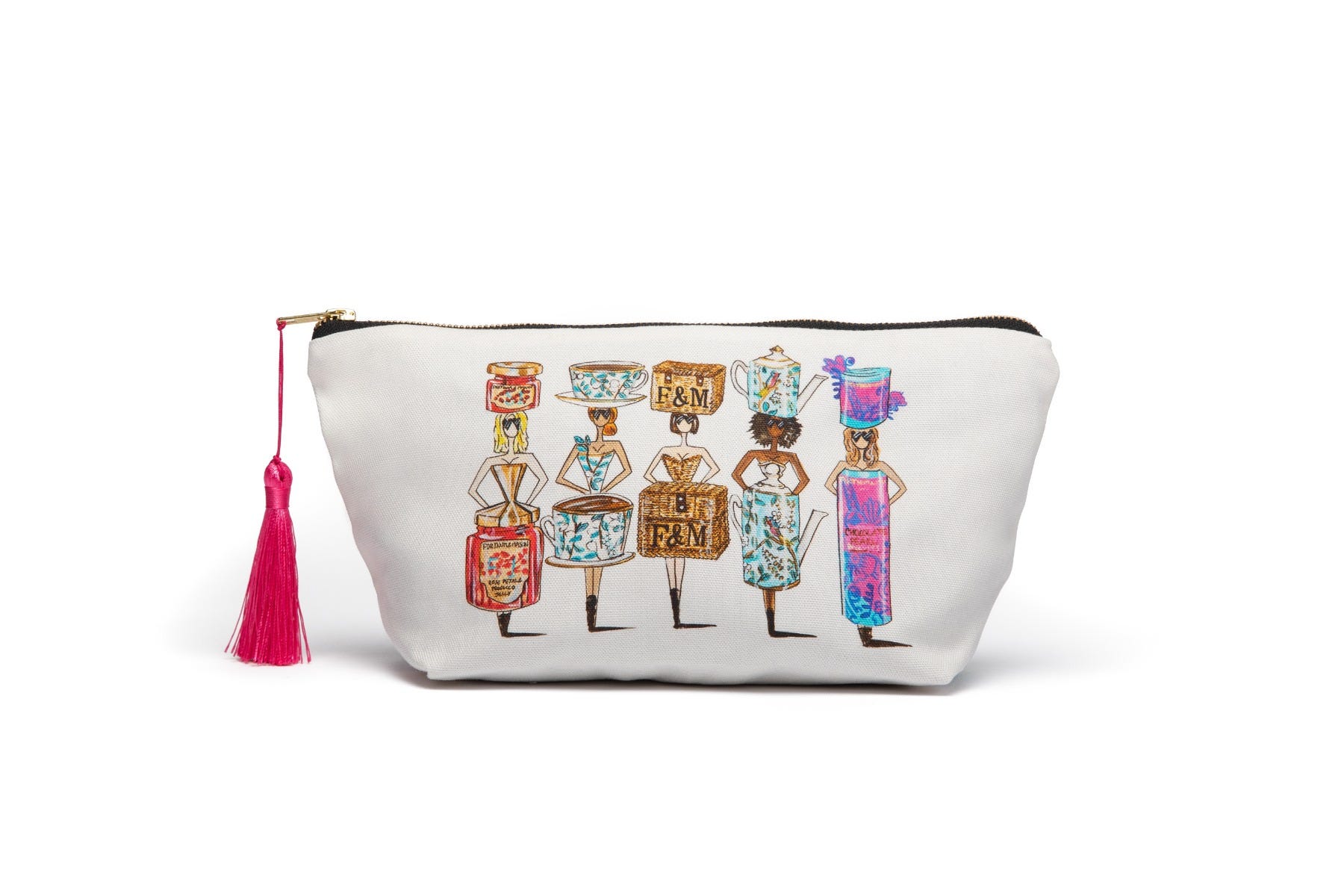 【FORTNUM&MASON】X Charlotte Posner Exclusive Washbag Fortnum's X Charlotte Posner Exclusive Washbag