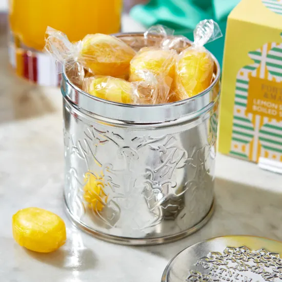 Lemon Sherbet Boiled Sweet Tin, 120g product image
