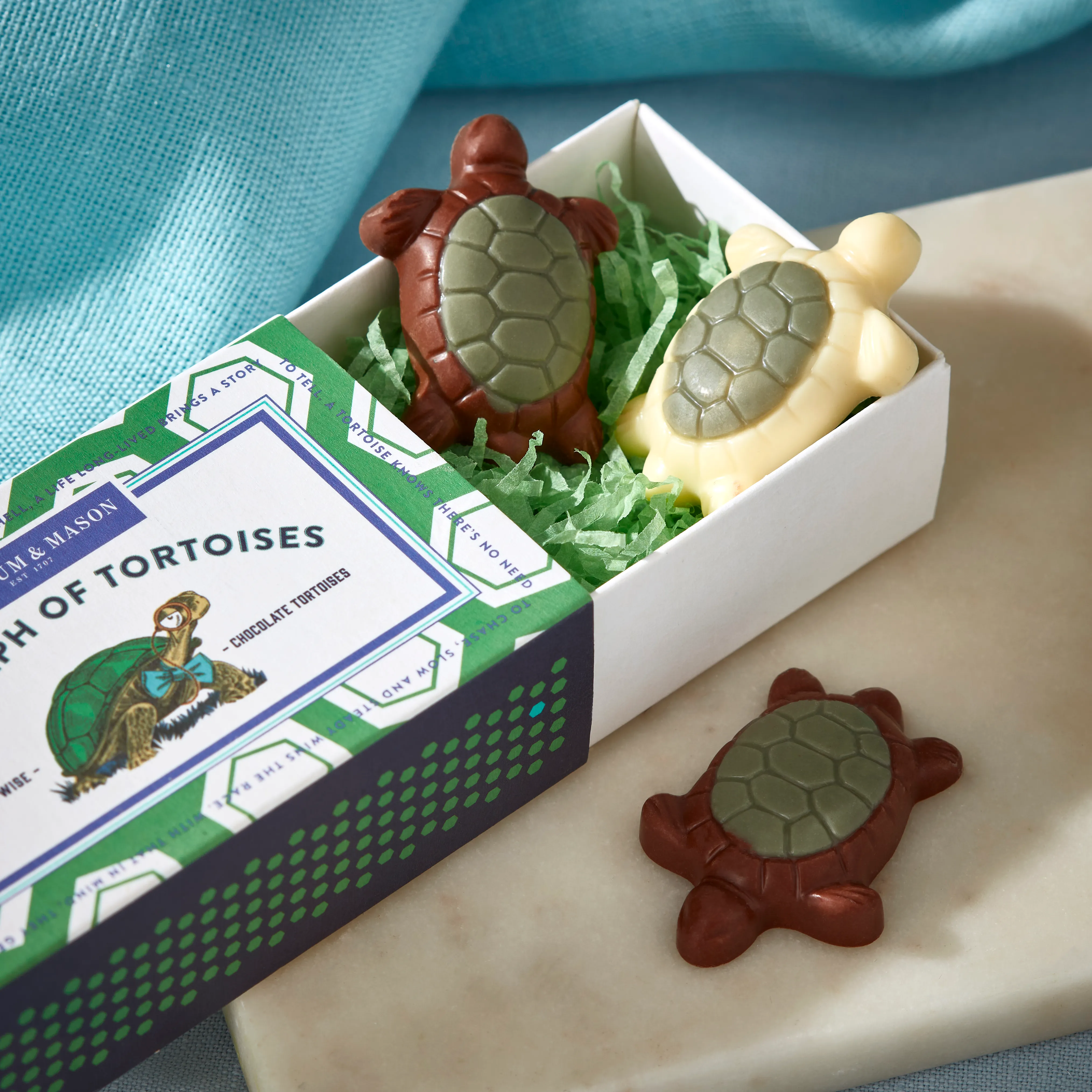 A Triumph of Chocolate Tortoises Matchbox, 25g product image