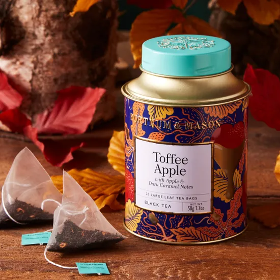 Toffee Apple Tea, 20 Silky Tea Bag Tin, 50g product image