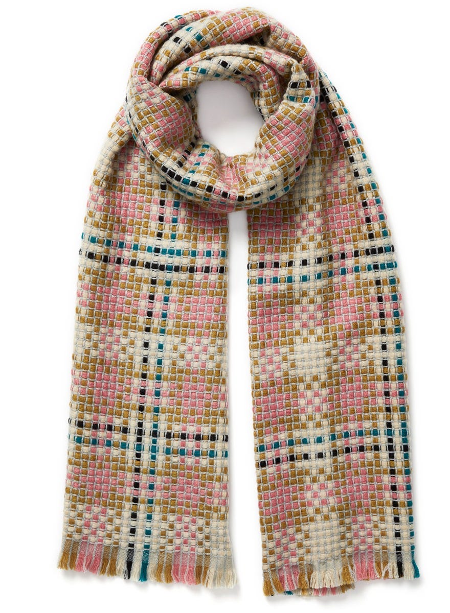 Jane Carr The Plaid Scarf Antique