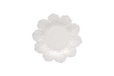 Bordallo Pinheiro Geranium Dinner Plate, White