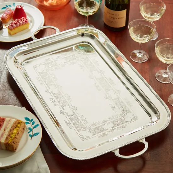 Fortnum's Silver Plated Rectangle Tray product image