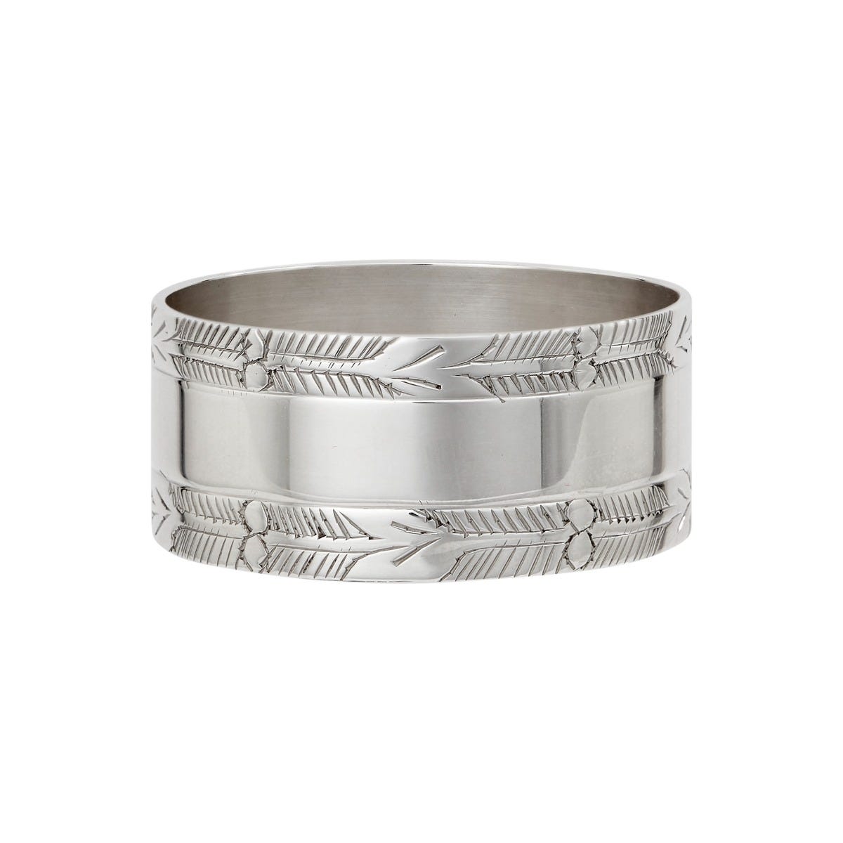 Silver plated napkin rings sale