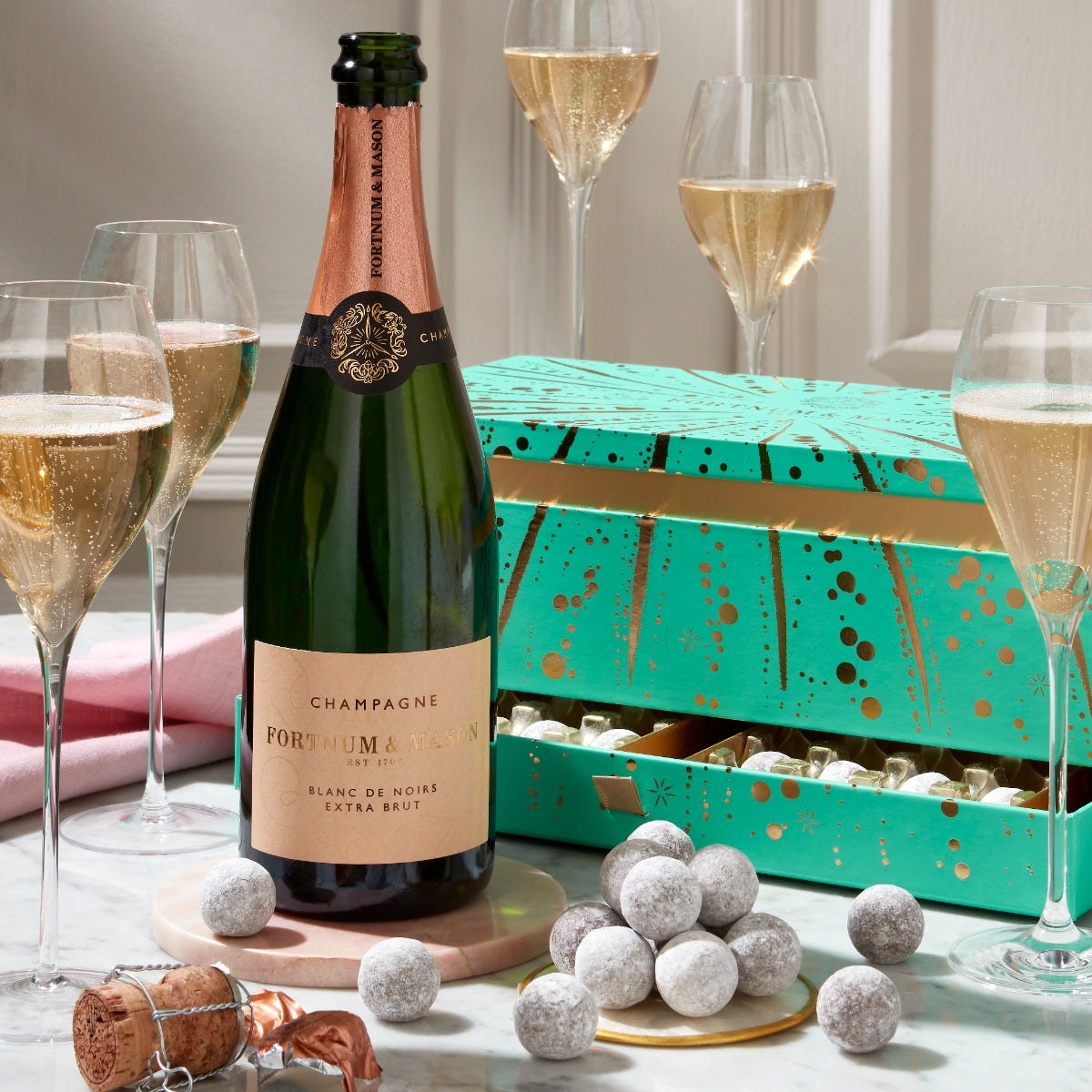The Champagne & Chocolate Gift Box, Fortnum & Mason