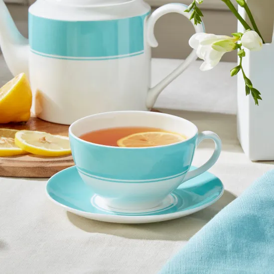 Fortnum's Stripe Teacup & Saucer product image