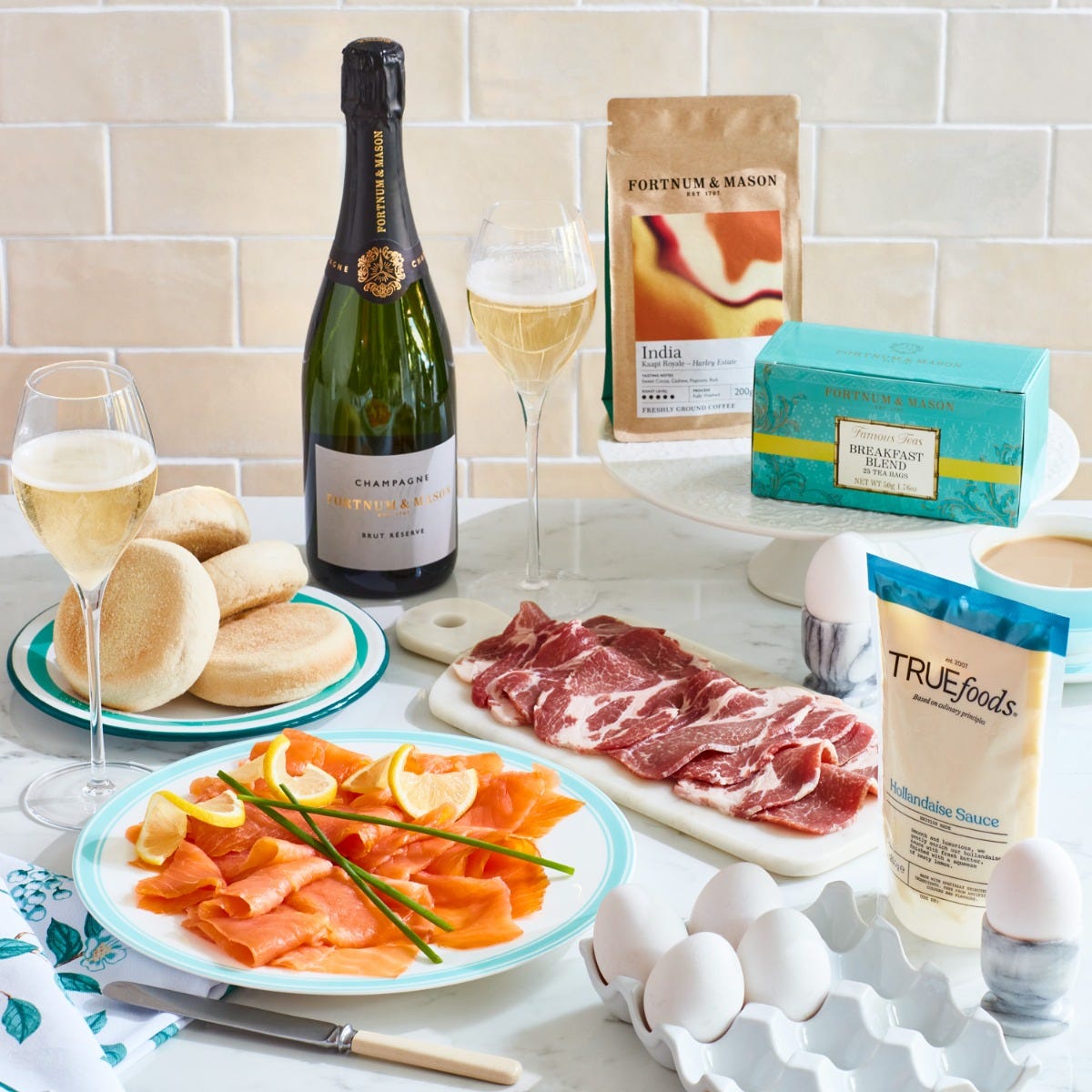 Champagne breakfast on sale