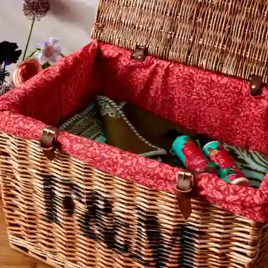 Christmas Hamper Liner, Large