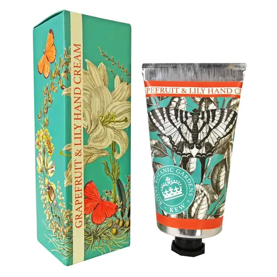 The English Soap Company Kew Gardens Grapefruit and Lily Hand Cream, 75ml product image