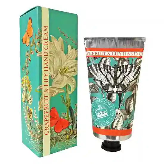 The English Soap Company Kew Gardens Grapefruit and Lily Hand Cream, 75ml product image