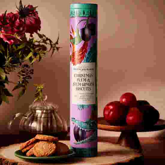 Christmas Plum & Stem Ginger Biscuits, 250g product image