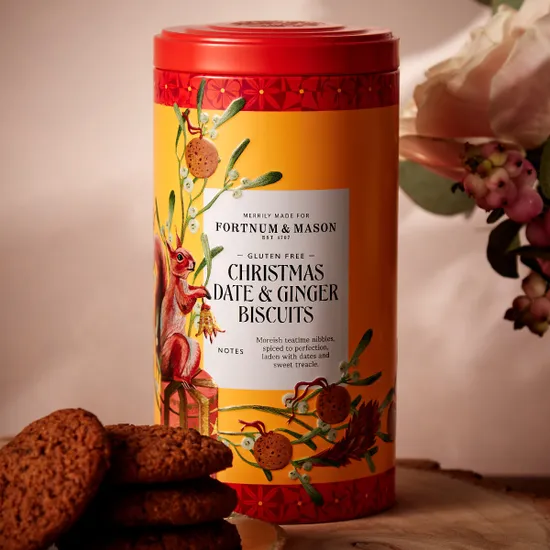 Piccadilly Christmas Date & Ginger Gluten-Free & Vegan Biscuits product image