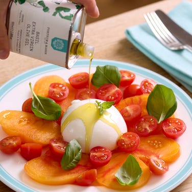 Extra Virgin Olive Oil, Basil Infused, 100ml