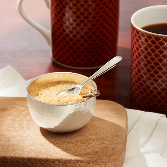 Culinary Concepts Bee Silver Plated Bowl and Spoon product image