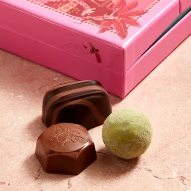 Fortnum's Favourites Milk, Dark & White Chocolate Selection, 105g