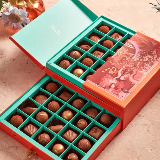 Fortnum's Favourites Alcohol Free Milk Chocolate Selection, 530g product image