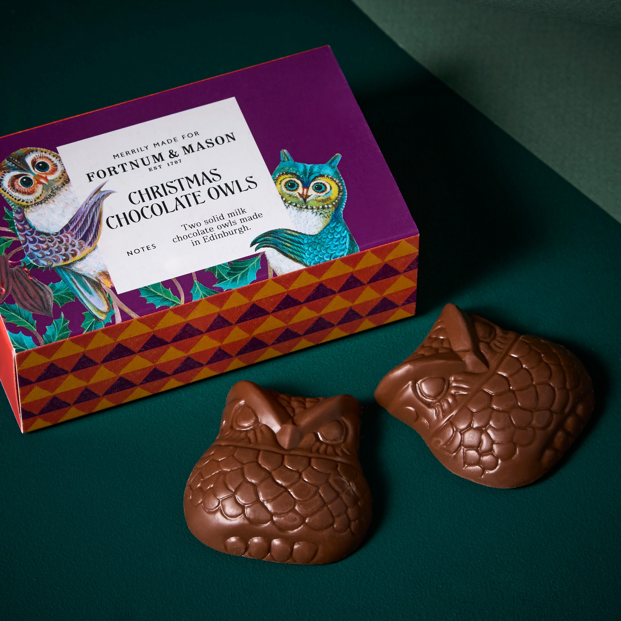 Christmas Chocolate Owls, 42g product image