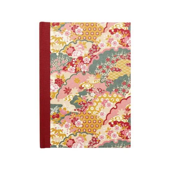 Esmie Exclusive Burgundy Gold Kimono B5 Journal product image
