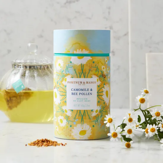 Camomile & Bee Pollen Infusion, 30 Silky Bags, 60g product image
