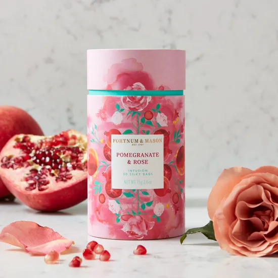 Pomegranate & Rose Infusion, 30 Silky Bags, 75g product image