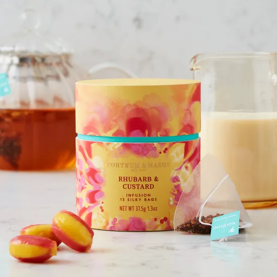 Rhubarb & Custard Infusion, 15 Silky Bags, 37.5g product image