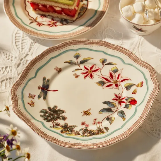 Fortnum's Wild Garden Bread and Butter Plate product image