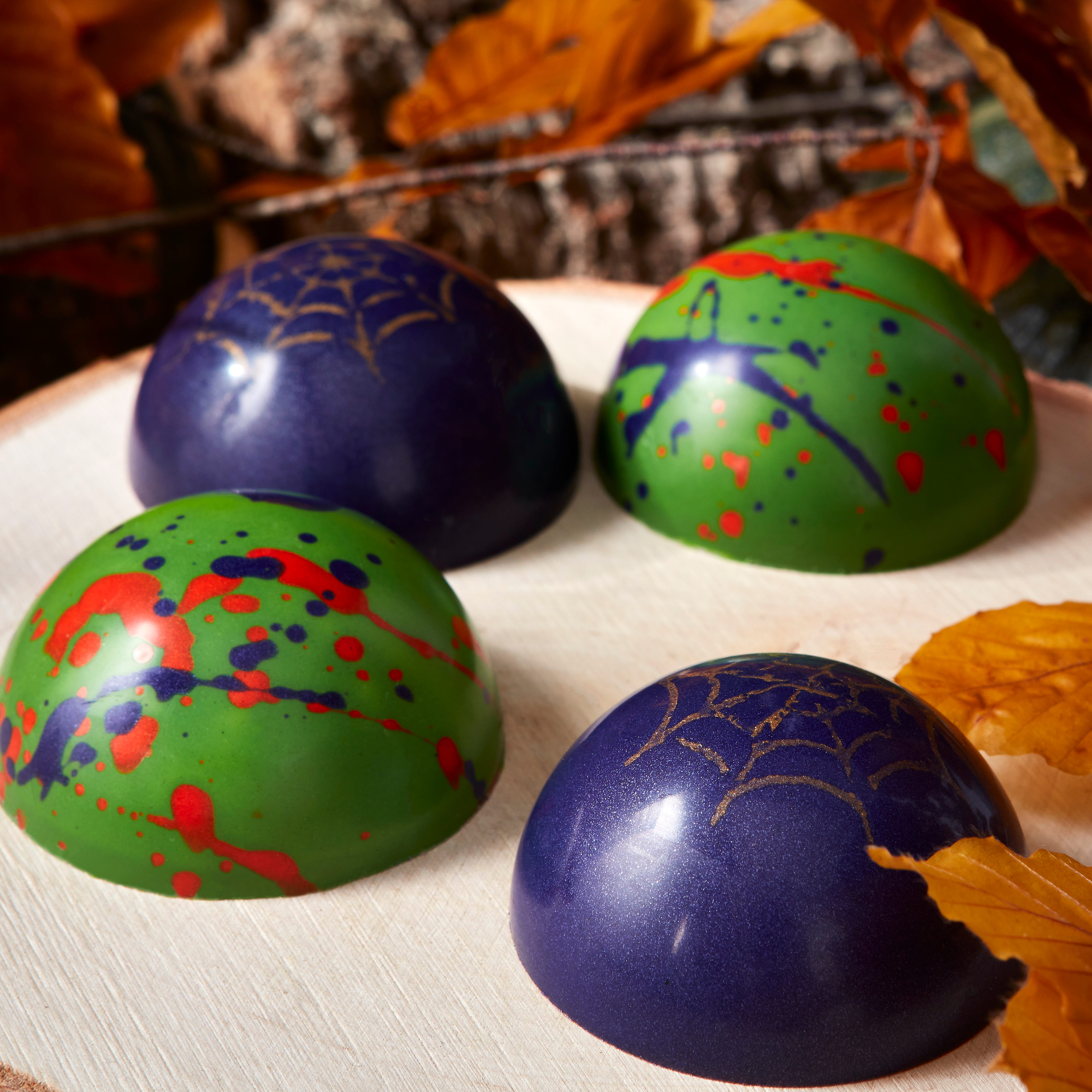 Halloween Teacakes, Box of 4, Fortnum & Mason