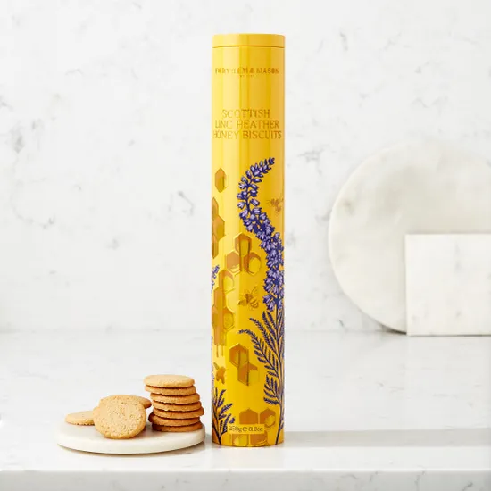 Scottish Ling Heather Honey Biscuits, 250g product image