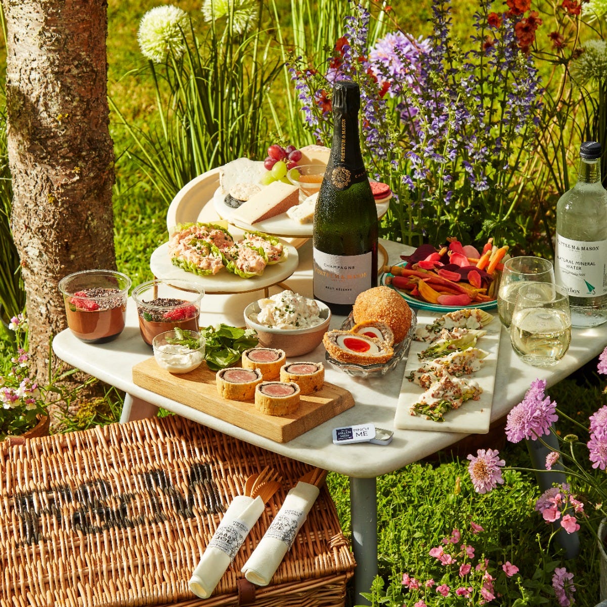 The Champagne Celebration Picnic for 2